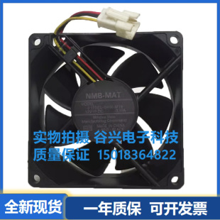 3110EL 04W 0.10A MAT 8CM静音风扇 12V 8厘米 8025 NMB M19