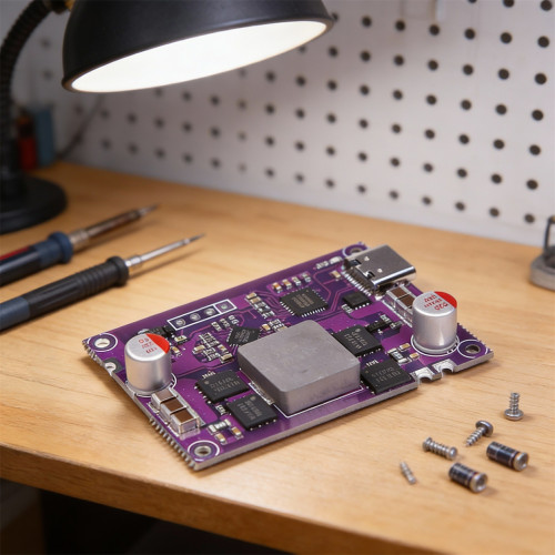 120w双向pd快充模块4串大功率充电宝主板升降压电路板快充电源板