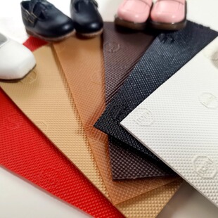 【娃用牛筋鞋底】bjd英文纹路 手工自制ob11娃鞋 可剪裁 鞋底材料