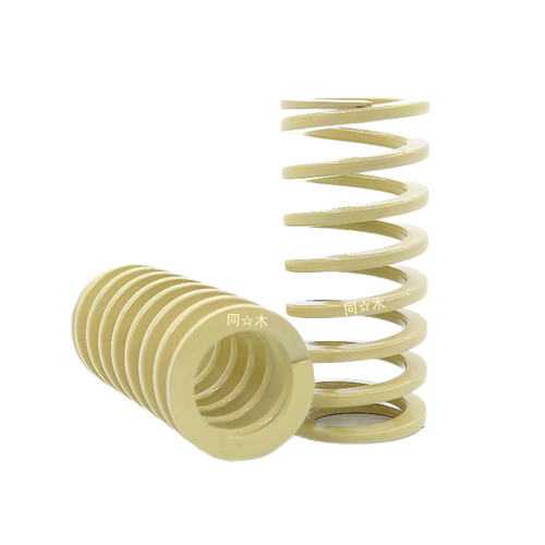 SWR10.5-50外径全系列现货象牙色矩形螺旋SSWR弹簧米白色YSWR