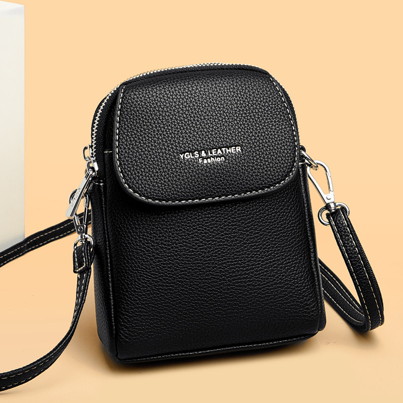 雅格莱诗手机包女包2026新款迷你斜挎包休闲简约轻便妈妈单肩小包