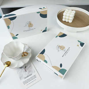 定制生日蛋糕刀叉盒餐具包装盒一次性蛋糕蜡烛刀叉盘收纳盒印LOGO