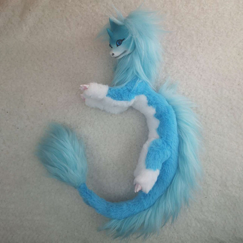 亚马逊新款寻龙传说毛绒玩偶 影视周边卡通神龙希苏公仔娃娃