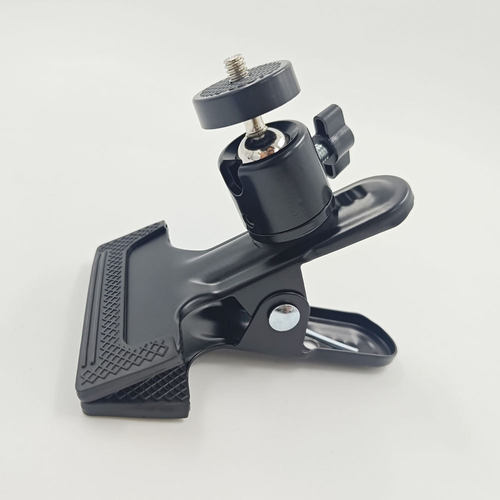 多功能万向云台大力夹平板手机固定桌面自拍补光灯直播支架夹子