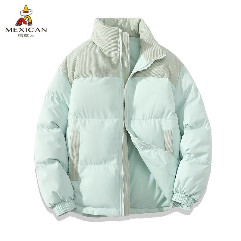 稻草人羽绒棉服男女新款冬季加厚保暖棉衣面包服立领情侣棉袄外套