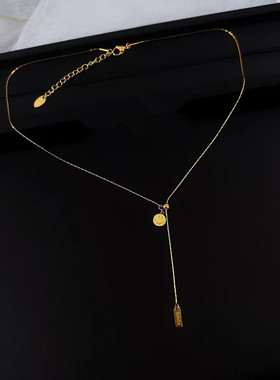 轻奢气质项链个性甜美锁骨链