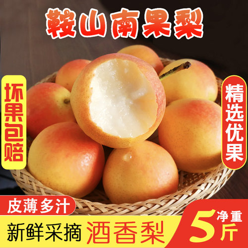 正宗东北特产鞍山小香水梨南果梨