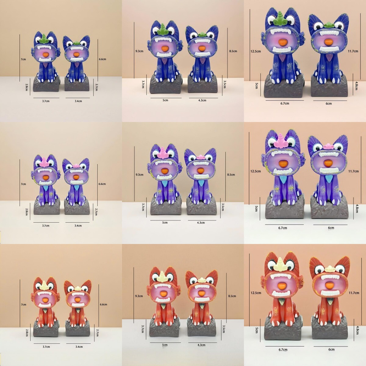 非遗云南纪念品瓦猫摆件