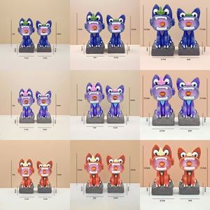 非遗云南纪念品瓦猫摆件