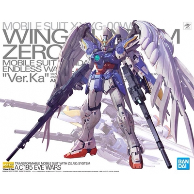特价 万代 MG 1/100 飞翼零式改 EW KA版 卡版 天使 掉毛 高达W