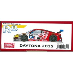 STUDIO 27 树脂金属拼装车模 1/24 Audi R8 DAYTONA 2015 FK24129