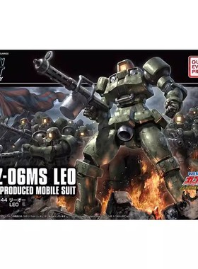 特价 万代拼装高达模型HGUC 211 1/144 HGAC 里奥 利奥 LEO 高达W
