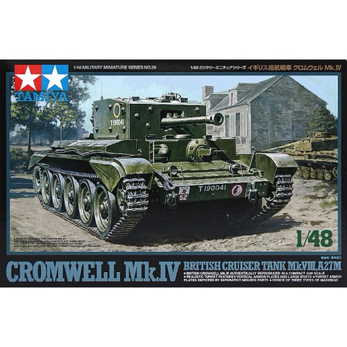 田宫拼装模型 1/48 英国 克伦威尔Mk.IV 巡逻战车 32528