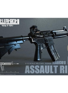 Tomytec 1/12 Little Armory 拼装模型 M4 Assault Rifle LABC01