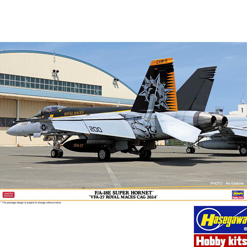 长谷川 1/72 F/A-18E 超级大黄蜂 "VFA-27" 2024 07537