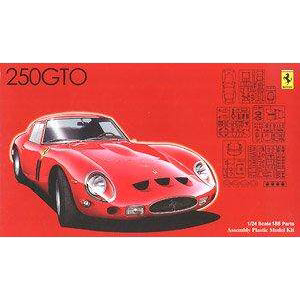 富士美 1/24 拼装车模 Ferrari 250GTO 带金属轮圈特别版 12666图片