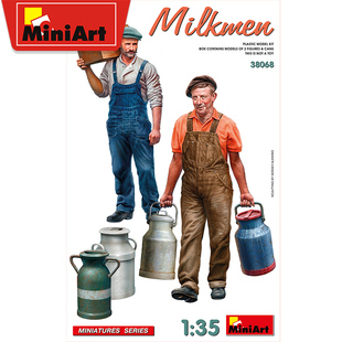 MiniArt 1/35 送奶工 拼装模型 38068
