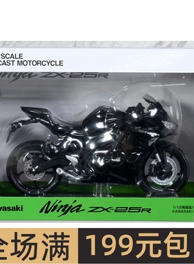 青岛社 1/12 川崎 Ninja ZX-25R Metakllic Spark成品 10971