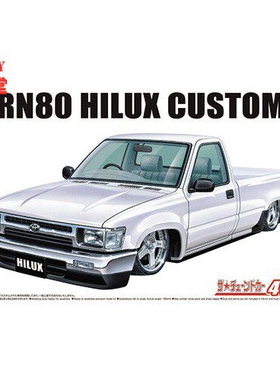 青岛社 1/24拼装车模 RN80 Hilux Custom `95  20090