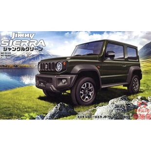 富士美 1/24拼装车模免胶预上色 Suzuki Jimny Sierra JB74 06648