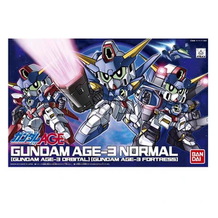 特价万代拼装高达Q版BB战士SD 372 AGE-3 三形态换装标准型轨道型