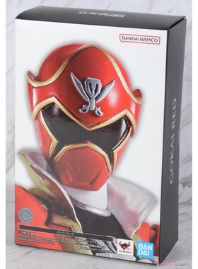 特价 万代 SHF 真骨雕 海贼战队 豪快红 红战士 可动 成品 模型