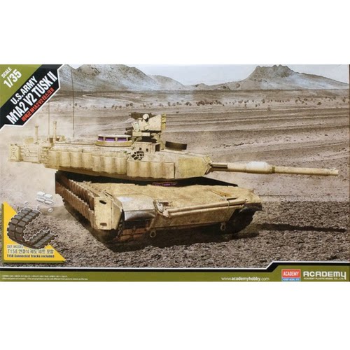 爱德美模型  1/35 M1A2 V2TUSK II艾布拉姆斯主战坦克 13504