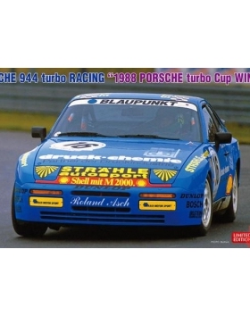 长谷川 1/24 拼装车模 944 Turbo1988 Porsche Turbo Cup 20637
