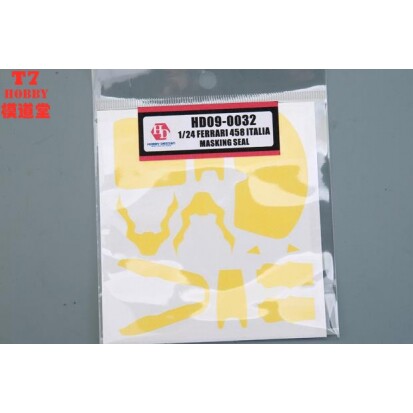 HobbyDesign 预切遮盖纸 1/24 Ferrari??458 Italia HD09-0032