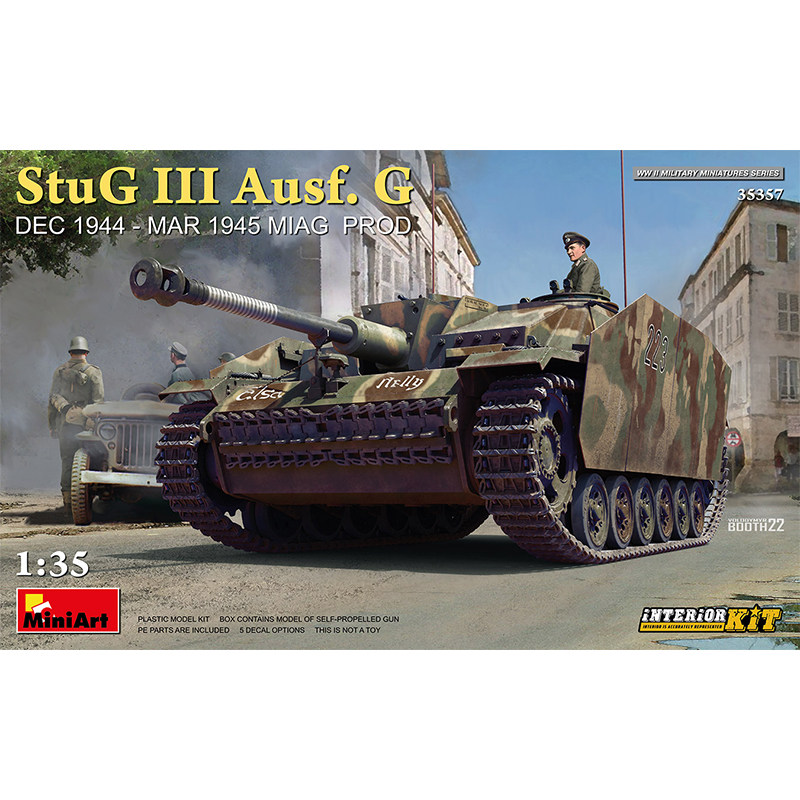 MiniArt 1/35 42号突击炮G型 1944-1945 带内购 35357