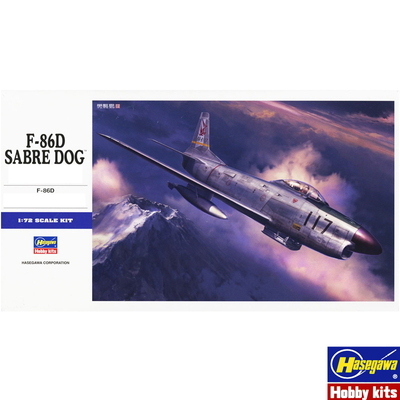 长谷川 1/72 F-86D 佩刀狗战斗机 01579 拼装模型