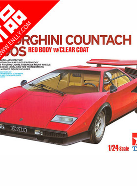 田宫拼装模型 1/24 兰博基尼 COUNTACH LP500S 跑车 25419