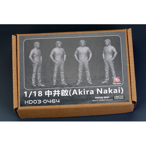 HobbyDesign 1/18 中井啟 Akira Nakai 人偶模型 HD03-0464