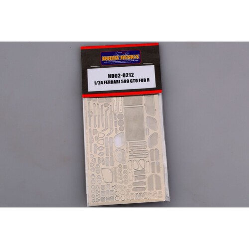 HobbyDesign蚀刻片 1/24 法拉利 Ferrrari 599 GTO HD02-0212