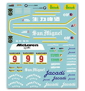 MSM 水贴 1/24  McLaren F1 GTR 95 BPR GT 珠海站 MSMD074