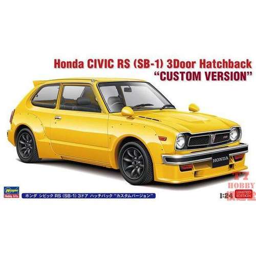 长谷川1/24拼装车模HondaCivic