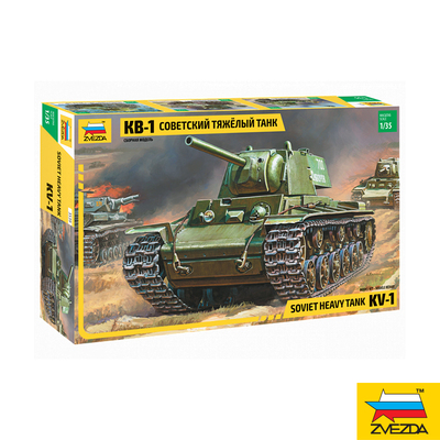 ZVEZDA/红星1/35苏联KV-1重