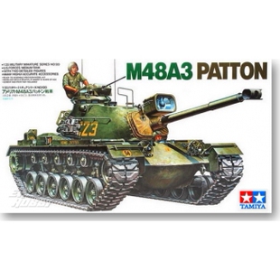 M48A3 田宫拼装 PATTON巴顿坦克35120 美军 坦克模型