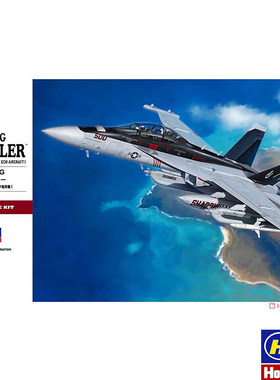 长谷川 1/48 美国 EA-18G“咆哮者”战斗机 07252 拼装模型
