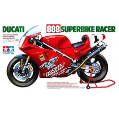 现货田宫拼装摩托车模型1/12 杜卡迪DUCATI 888 机车赛车 14063