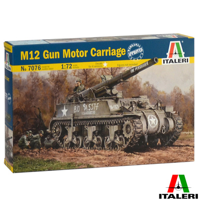 伊达雷利1/72美国M12自行火炮