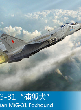 小号手 MiG-31“捕狐犬” 军事模型81753