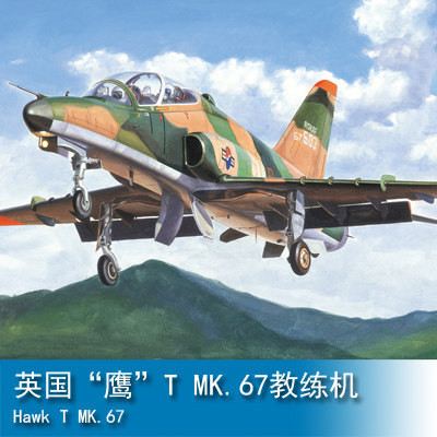 小号手HOBBY BOSS 1/48 英国“鹰”T MK.67教练机 81734
