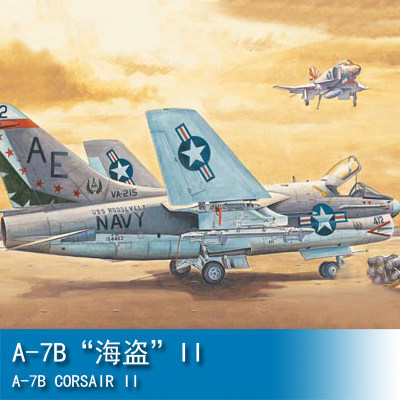 小号手HOBBY BOSS 1/72 A-7B“海盗”II 87202