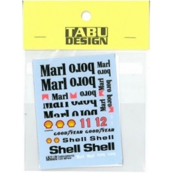 TABU水贴1/20McLarenMP4/4