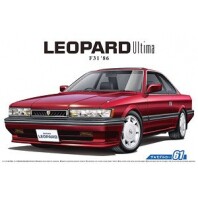 青岛社 1/24 拼装车模 Nissan UF31 Leopard 3.0 Altima 86 05482