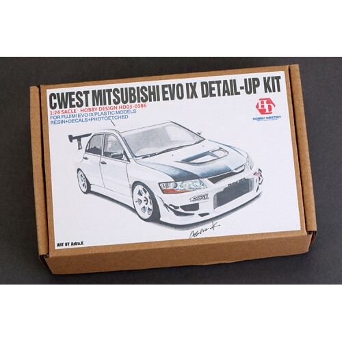 HobbyDesign 改造件 1/24 C-WEST Lancer EVO IX 配F HD03-0386