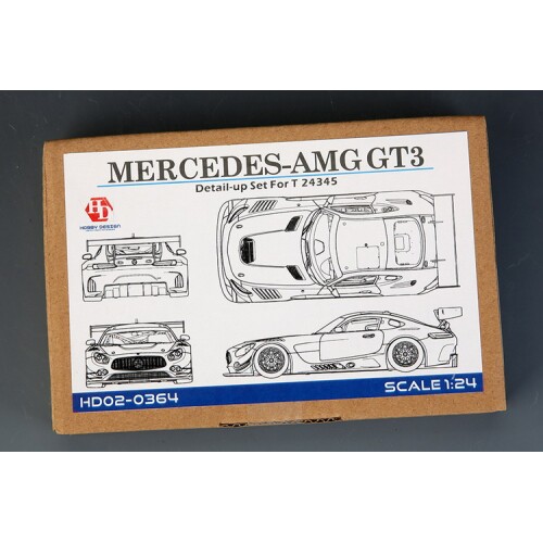 HobbyDesign 模型蚀刻片 1/24 AMG GT3 配田24345 HD02-0364