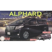 富士美1/24拼装车模 Toyota Alphard GF3.5L 黑色 免胶免色 06607