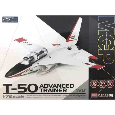 爱德美拼装飞机模型12519 1/72 韩国空军T-50教练机